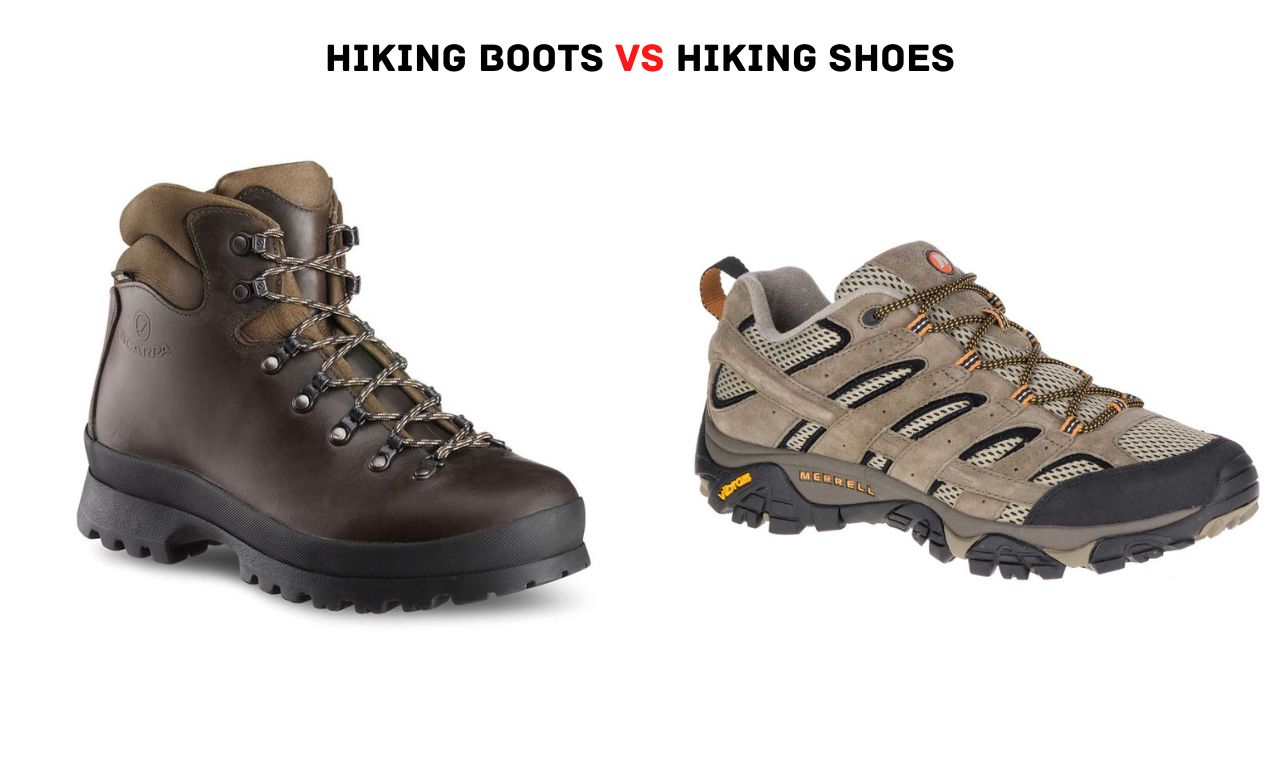 Hiking Boots vs Hiking Shoes (SideBySide Comparison)