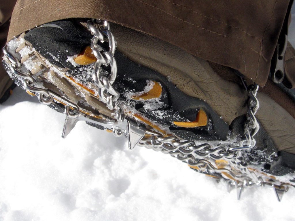 microspikes for hiking in winter