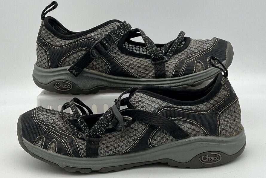 pair of Chaco Outcross Evo Hiking Water Shoes
