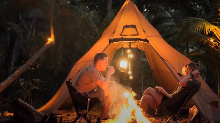 campfire camping activities