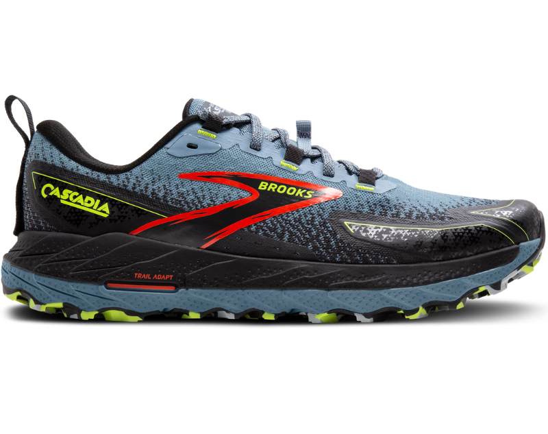 La Sportiva Wildcat Review (2026: Still a Top Trail Runner?) Brook Cascadia 18 side view. Single shoe