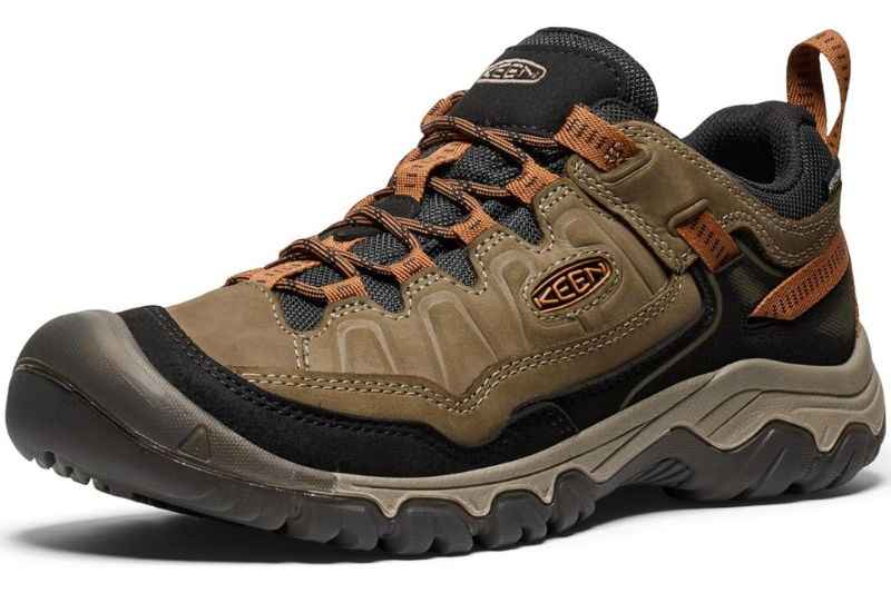 11 Best Hiking Boots for Flat Feet With Arch Support (2026) KEEN Targhee IV Low Single Shoe Side View