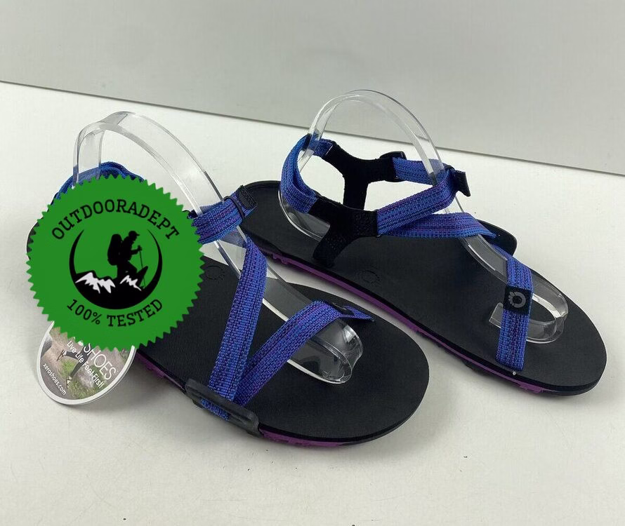 closeup of Xero Z-Trail EV sandals review