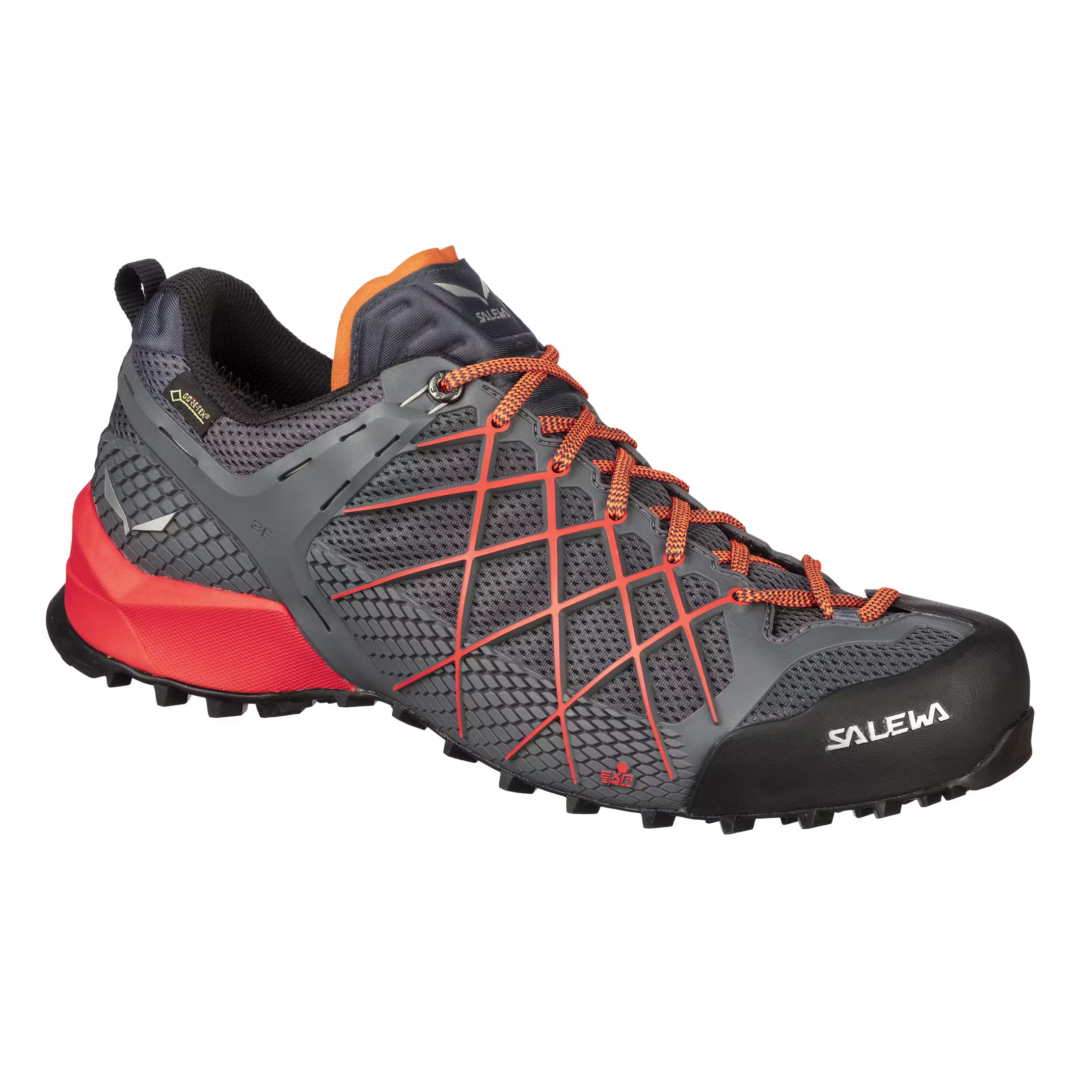 10 Best Approach Shoes For Hiking & Climbing (2026) Salewa Wildfire Gore-Text Single shoe side view