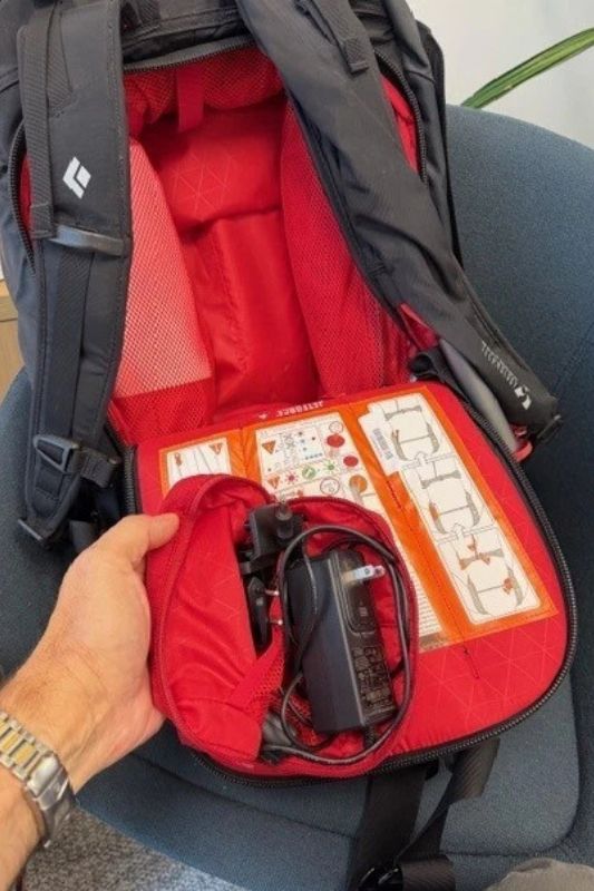 Avalanche Safety Guide: Prepare, Survive & Rescue Inside mechanism of an avala che airbag backpack