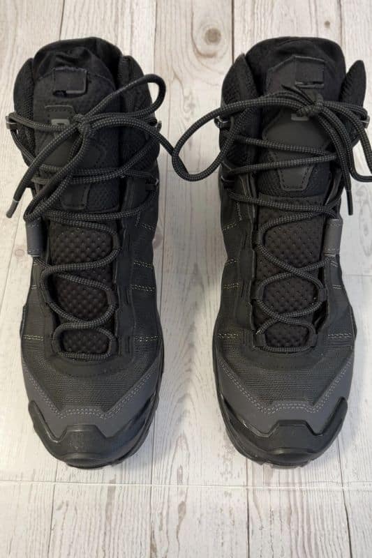 Salomon X Ultra 5 GTX Review 2026 (Low & Mid Compared) Salomon X Ultra 5 GTX Mid Front