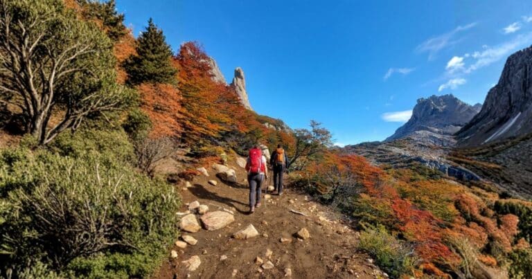 Multi-Day Hiking Nutrition: Expert Tips by Nancy Clark Hikers traversing a mountainous landscape