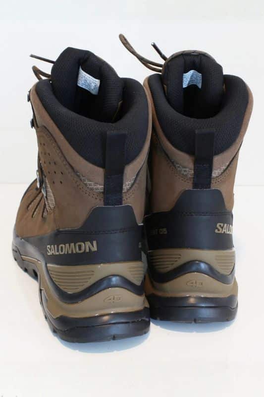 Salomon Quest 5 GTX Review Salomon Quest 5 pair seen from the back