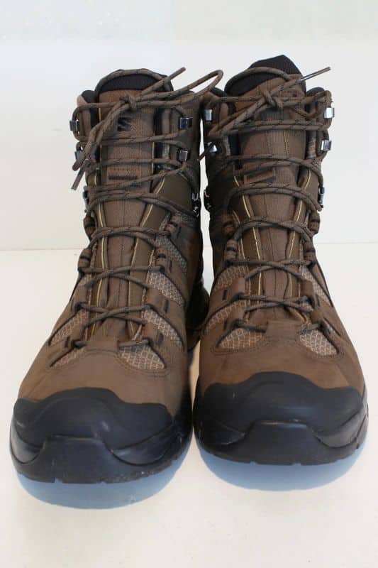 Salomon Quest 5 GTX Review Salomon Quest 5 Pair as seen from the front