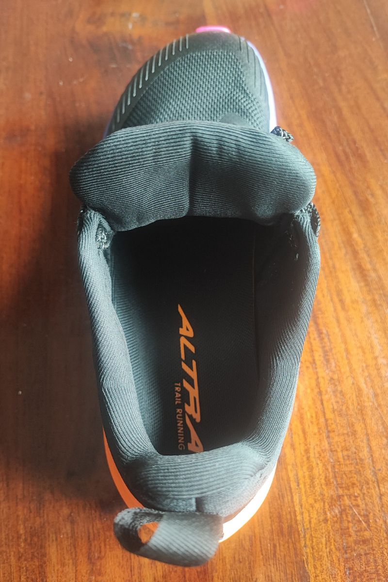 Altra Experience Wild 3 Review (Best Road-to-Trail?) top view of the wild 3, looking inside
