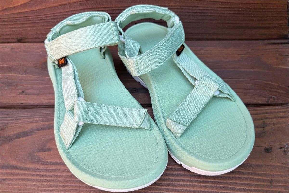 Front view of the Teva Hurricane XLT3 hiking sandals