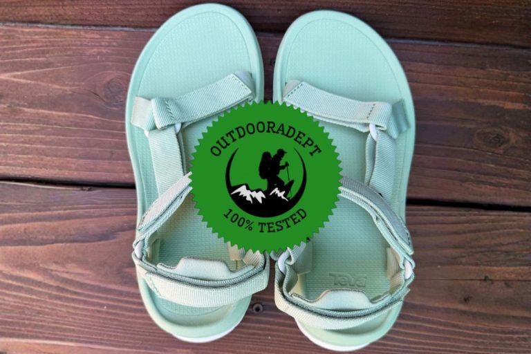 Top view of the Teva Hurricane XLT3 hiking sandals
