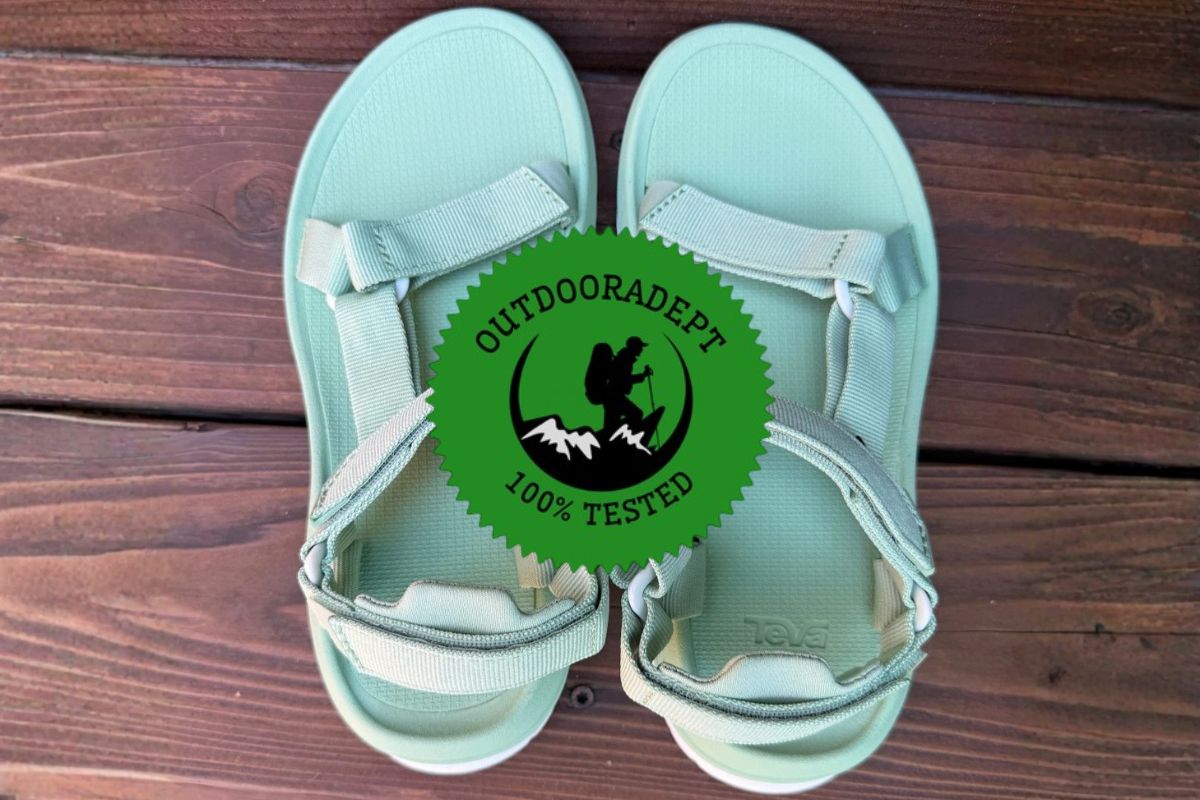 Top view of the Teva Hurricane XLT3 hiking sandals