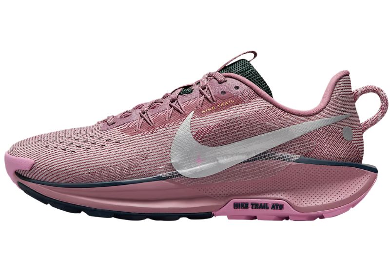 Nike ACG Pegasus Trail Review: Wide Enough Now? Nike Pegasus Trail 5 trail running shoe in pink with black outsole