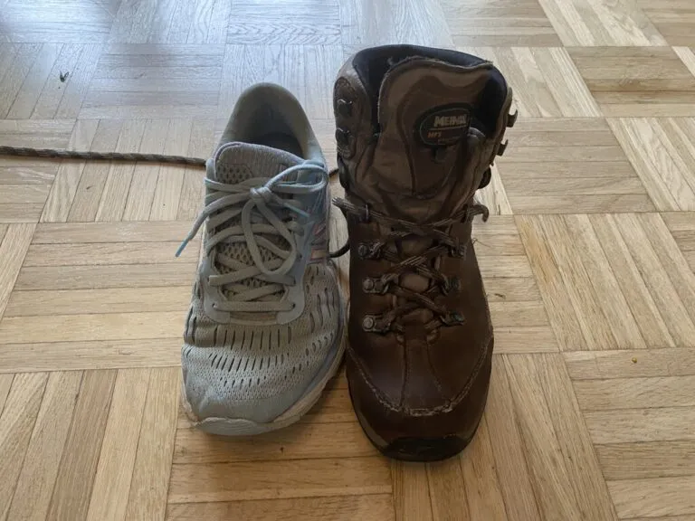 Hiking Boots vs Trail Runners (The Endless Dilemma) hiking boos vs trail running shoe