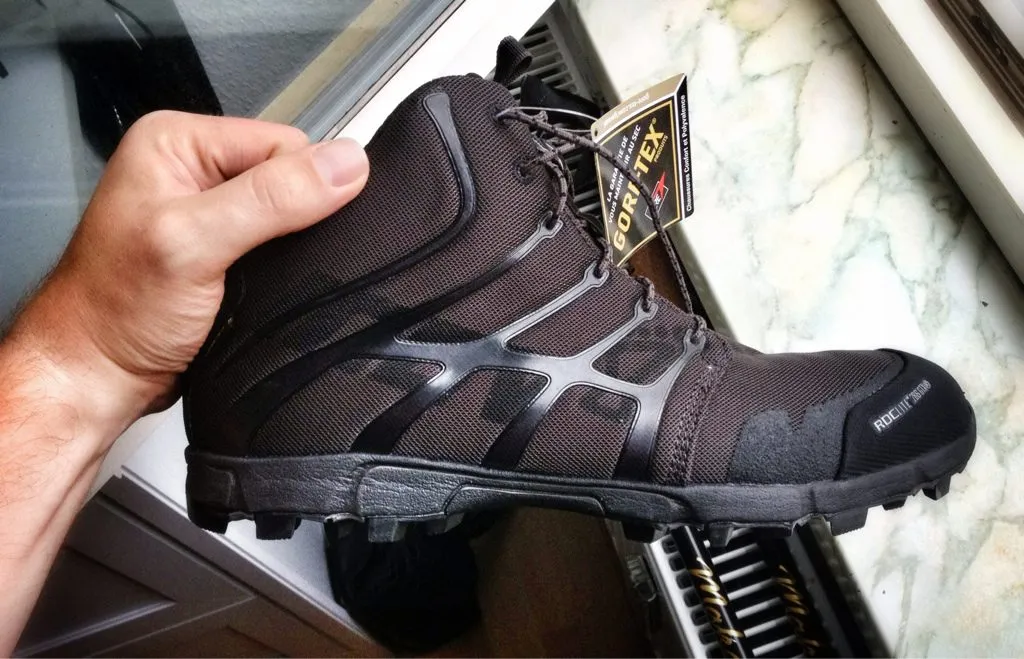 new pair of hiking boots that fit well