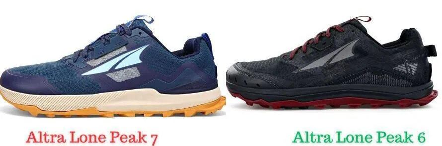altra lone peak 7 vs altra lone peak 6
