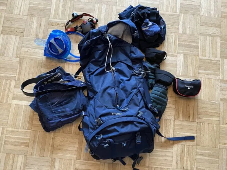 how to pack a hiking backpack