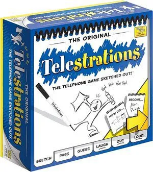 19 Best Board Games for Camping (Must-Have List for Campers) telestration game