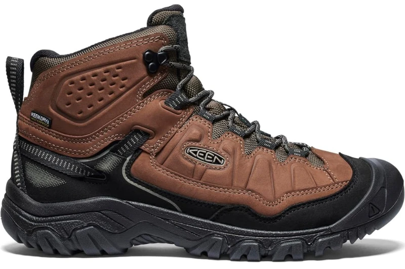11 Best Hiking Boots for Flat Feet With Arch Support (2026) KEEN Targhee IV Mid Hiking Boot Side View