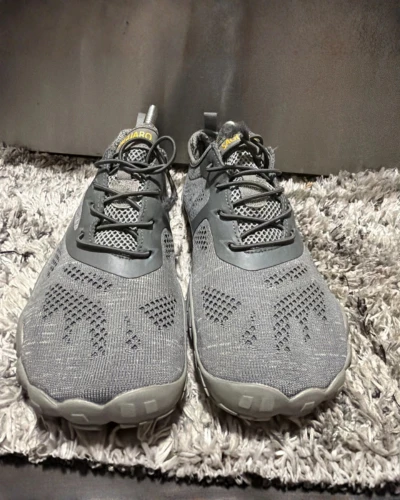 a pair of SAGUARO Barefoot Shoes seen from the front