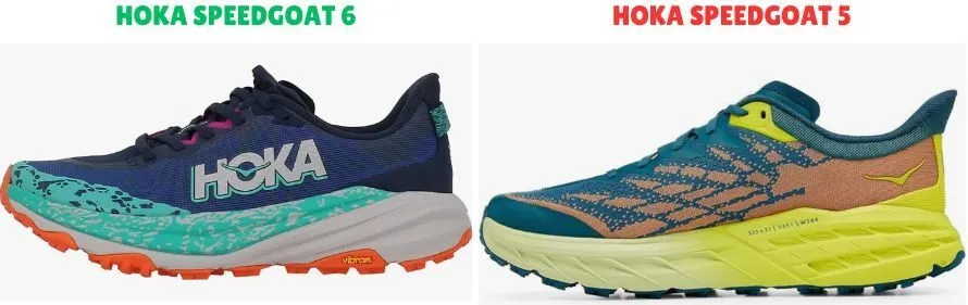 hoka speedgoat 6 vs hoka speedgoat 5