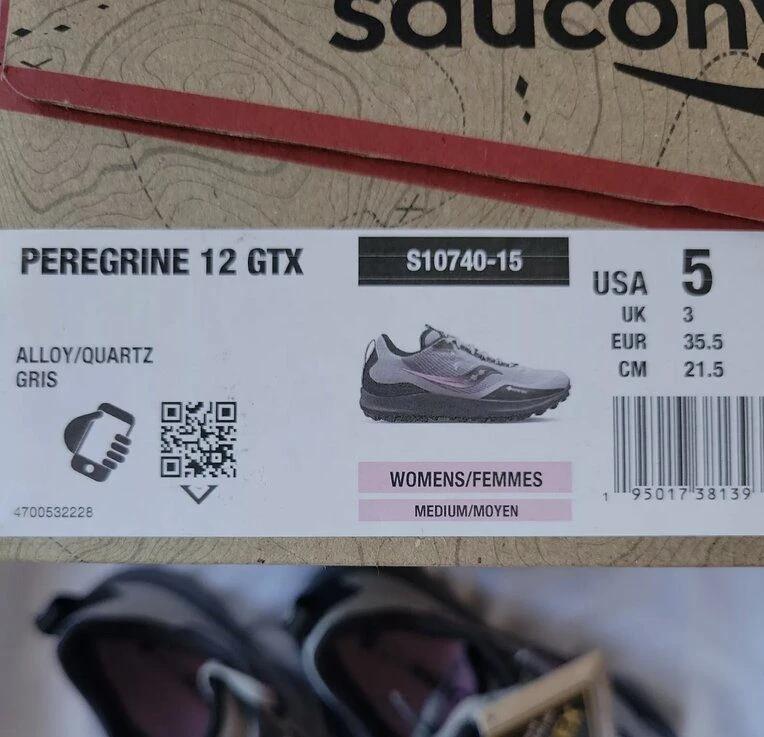 saucony peregrine size and fitting